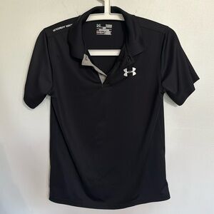 Under Armour black polo